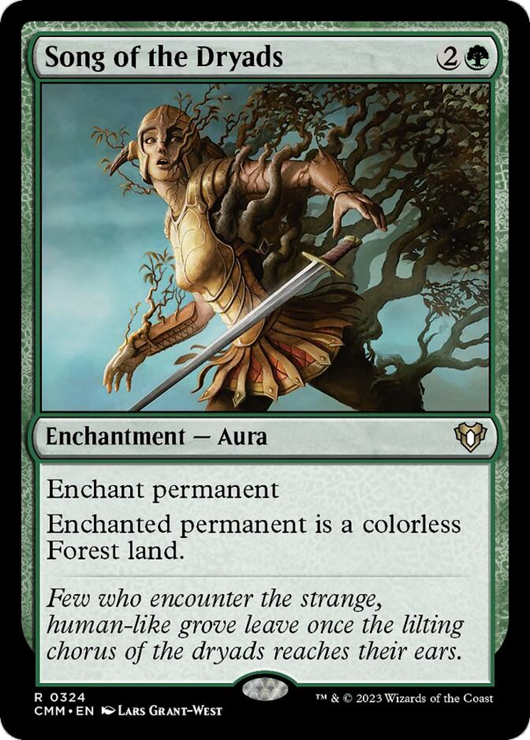 Song of the Dryads [Commander Masters] | Gamer Loot