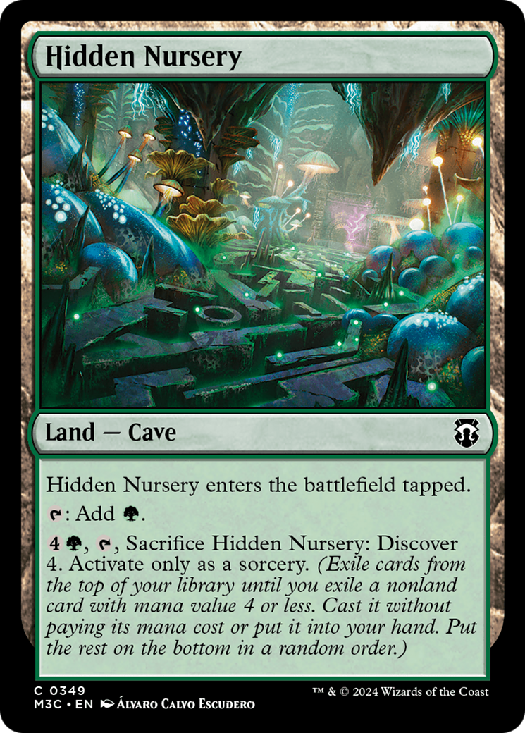 Hidden Nursery (Ripple Foil) [Modern Horizons 3 Commander] | Gamer Loot