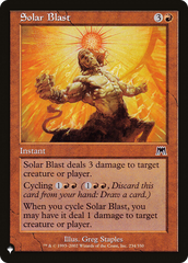 Solar Blast [The List Reprints] | Gamer Loot