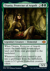 Titania, Protector of Argoth (Foil Etched) [Modern Horizons 2] | Gamer Loot