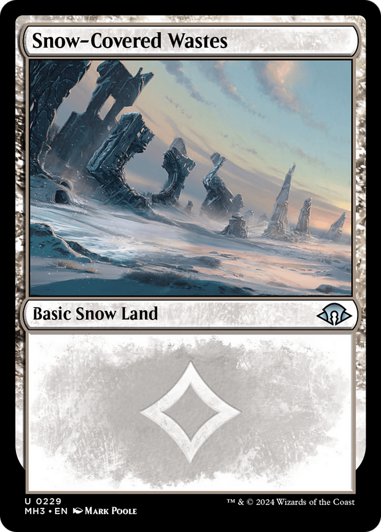 Snow-Covered Wastes (0229) [Modern Horizons 3] | Gamer Loot