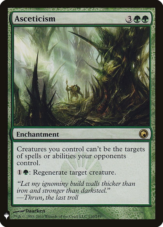 Asceticism [Mystery Booster] | Gamer Loot