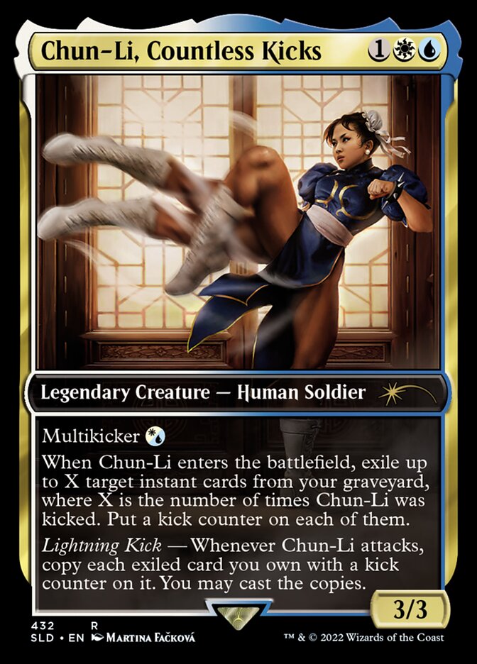 Chun-Li, Countless Kicks [Secret Lair Drop Series] | Gamer Loot