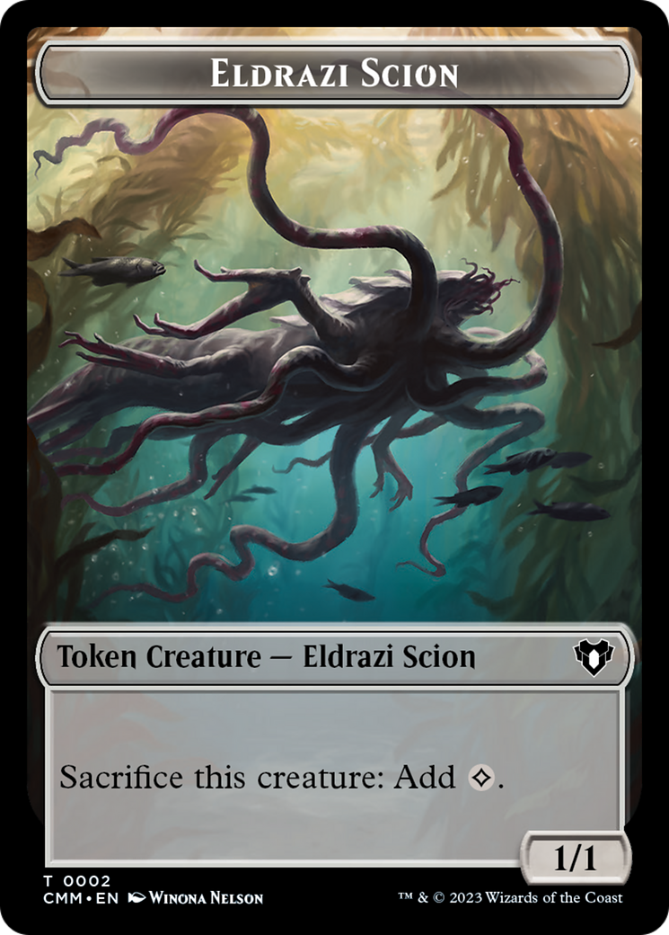 Eldrazi Scion // Spirit (0058) Double-Sided Token [Commander Masters Tokens] | Gamer Loot