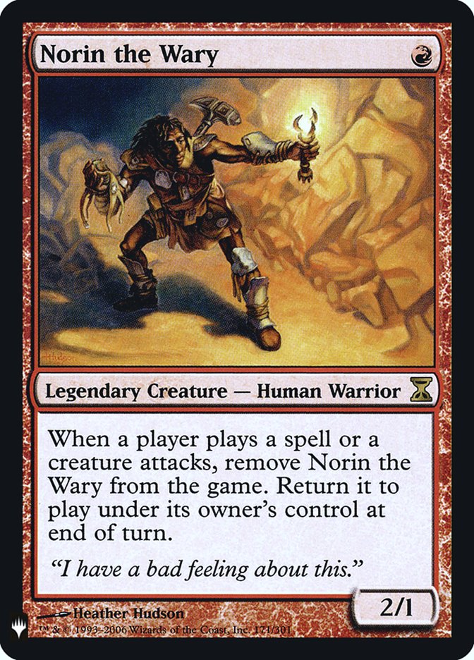 Norin the Wary [Mystery Booster] | Gamer Loot