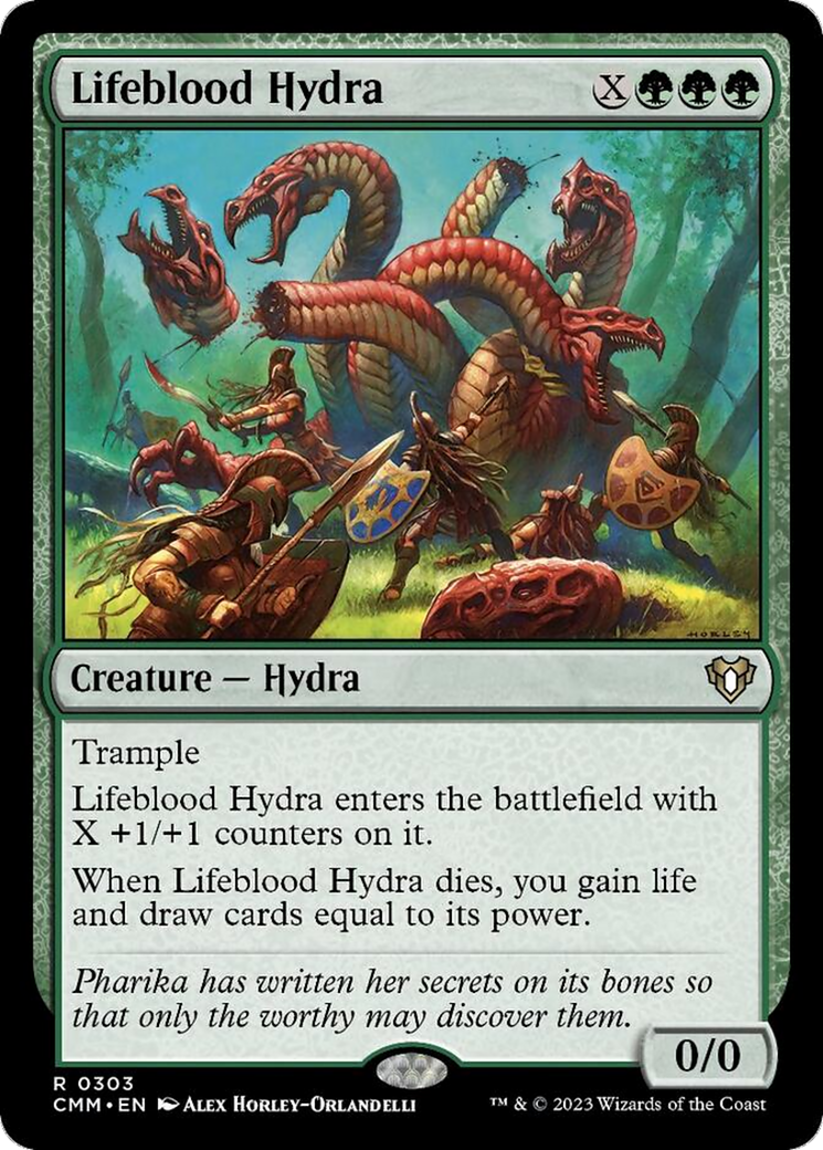 Lifeblood Hydra [Commander Masters] | Gamer Loot