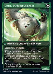 Doric, Nature's Warden // Doric, Owlbear Avenger [Secret Lair Drop Series] | Gamer Loot