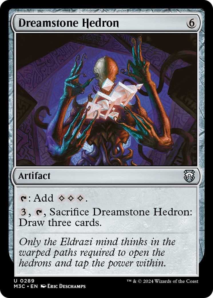 Dreamstone Hedron (Ripple Foil) [Modern Horizons 3 Commander] | Gamer Loot