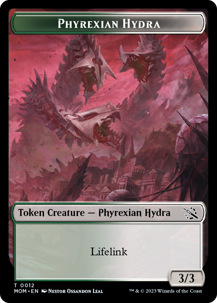 Phyrexian Hydra Token (12) [March of the Machine Tokens] | Gamer Loot