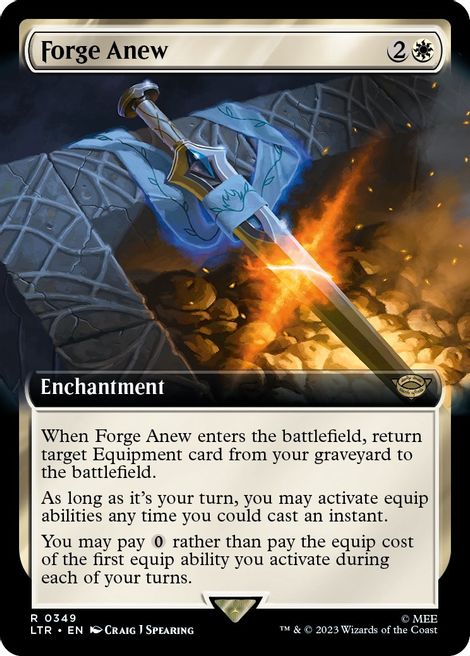 Forge Anew (Extended Art) [The Lord of the Rings: Tales of Middle-Earth] | Gamer Loot