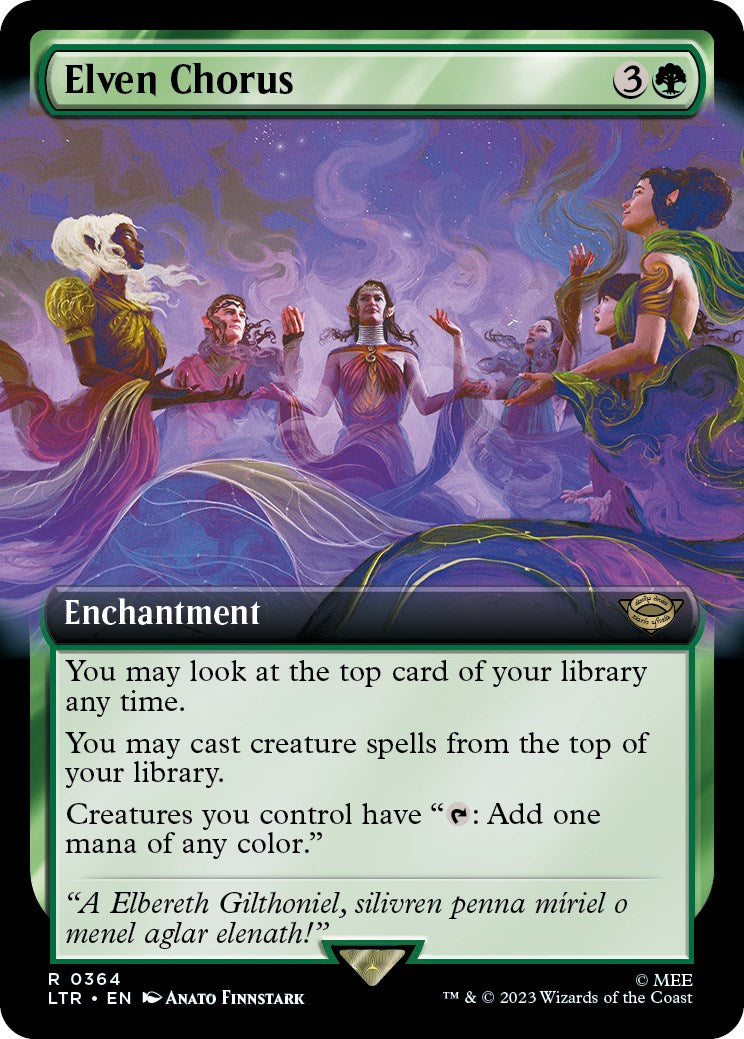 Elven Chorus (Extended Art) [The Lord of the Rings: Tales of Middle-Earth] | Gamer Loot