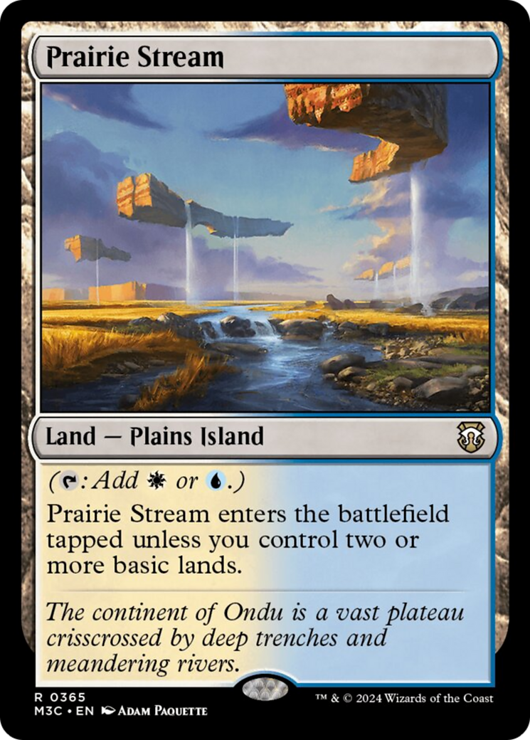 Prairie Stream [Modern Horizons 3 Commander] | Gamer Loot