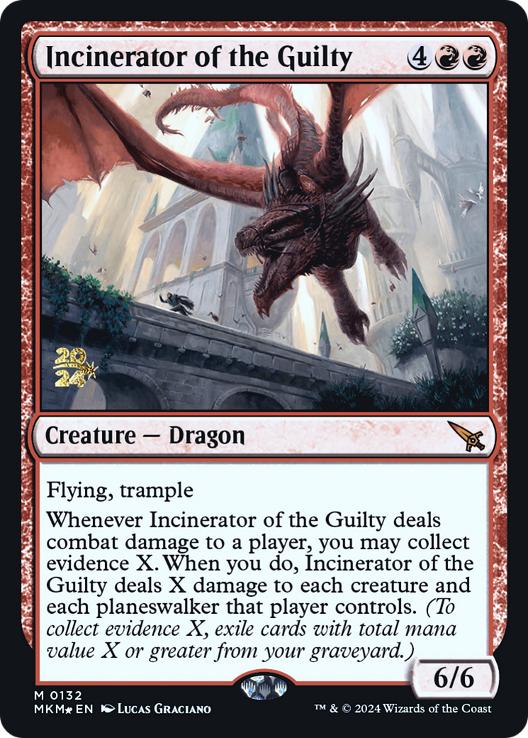 Incinerator of the Guilty [Murders at Karlov Manor Prerelease Promos] | Gamer Loot