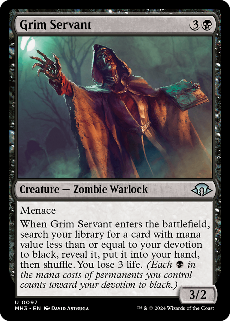 Grim Servant [Modern Horizons 3] | Gamer Loot