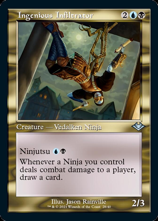 Ingenious Infiltrator (Retro Foil Etched) [Modern Horizons] | Gamer Loot