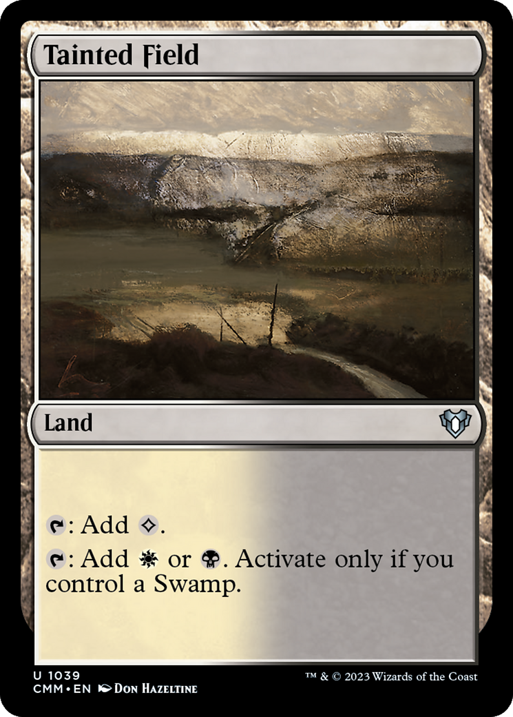 Tainted Field [Commander Masters] | Gamer Loot