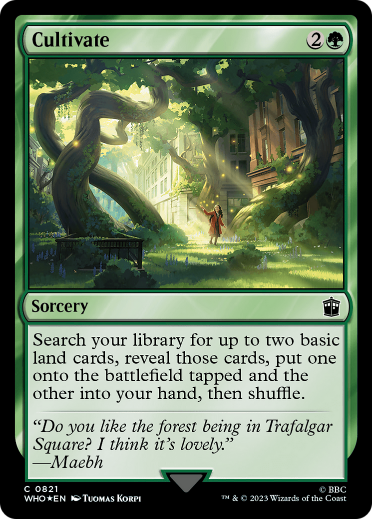 Cultivate (Surge Foil) [Doctor Who] | Gamer Loot