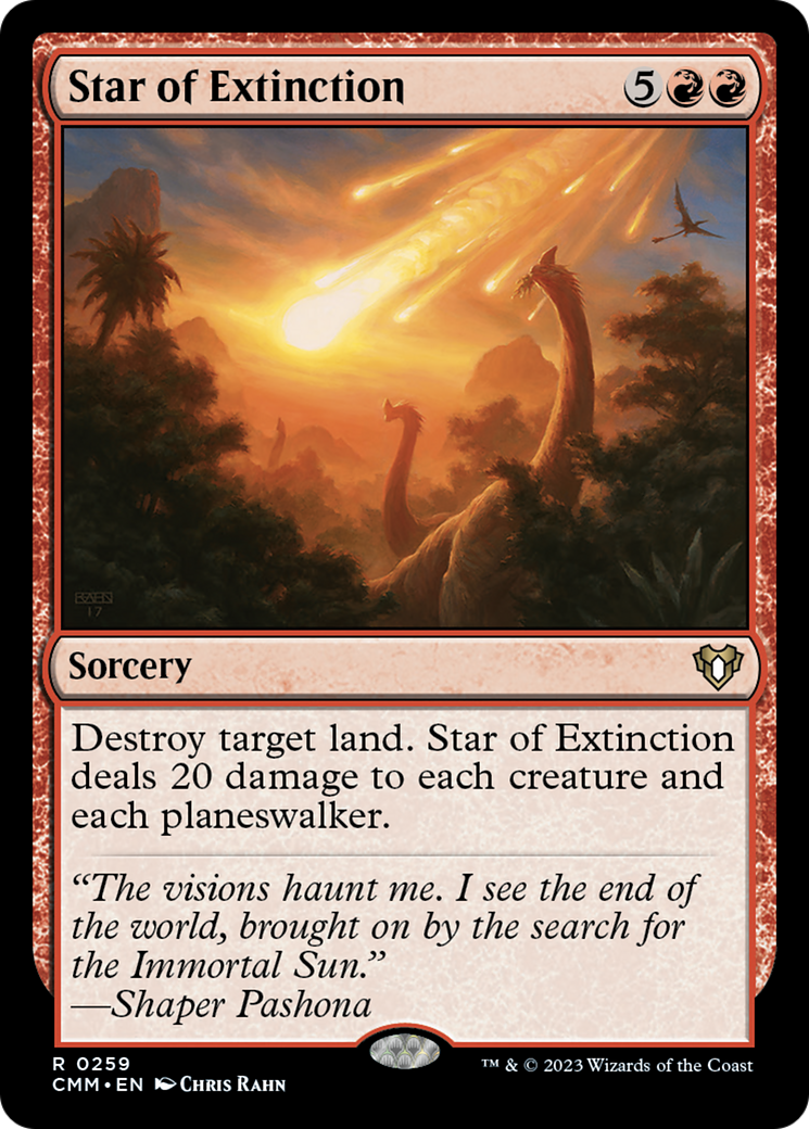 Star of Extinction [Commander Masters] | Gamer Loot
