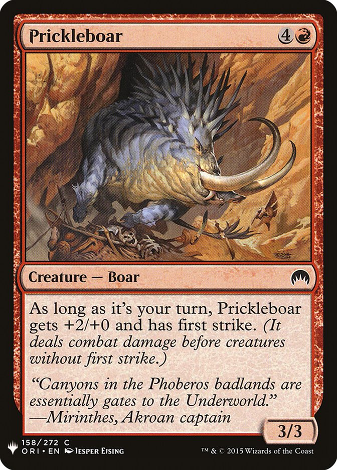 Prickleboar [Mystery Booster] | Gamer Loot