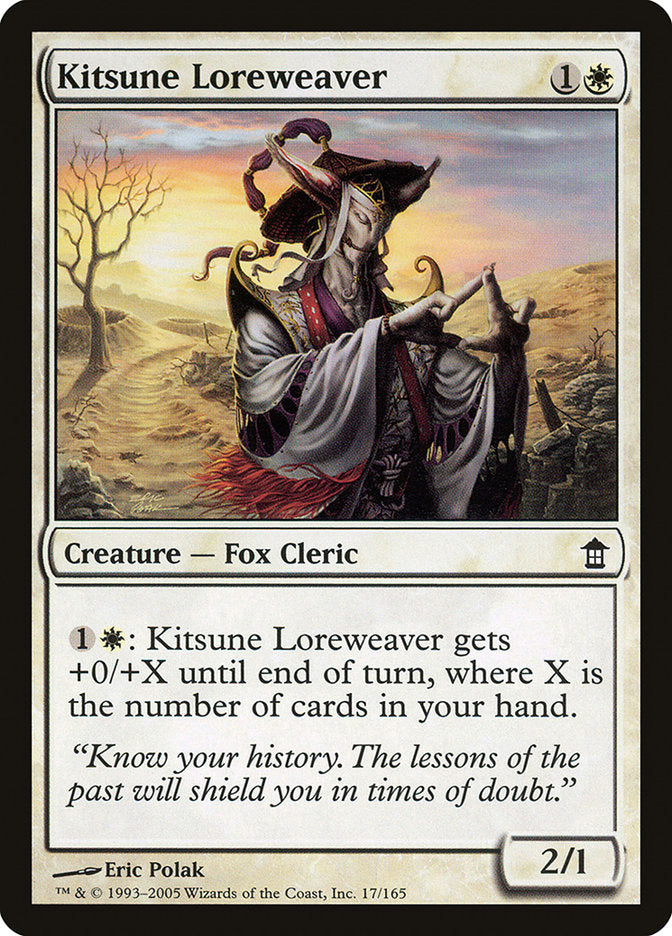 Kitsune Loreweaver [Saviors of Kamigawa] | Gamer Loot