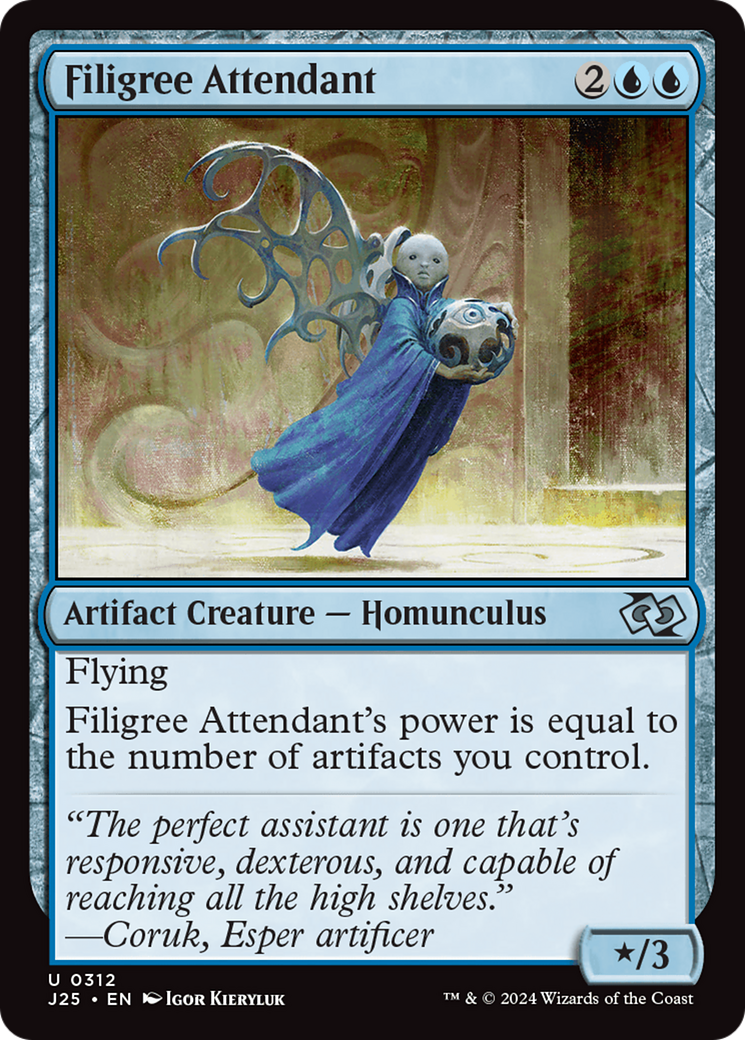 Filigree Attendant [Foundations Jumpstart] | Gamer Loot