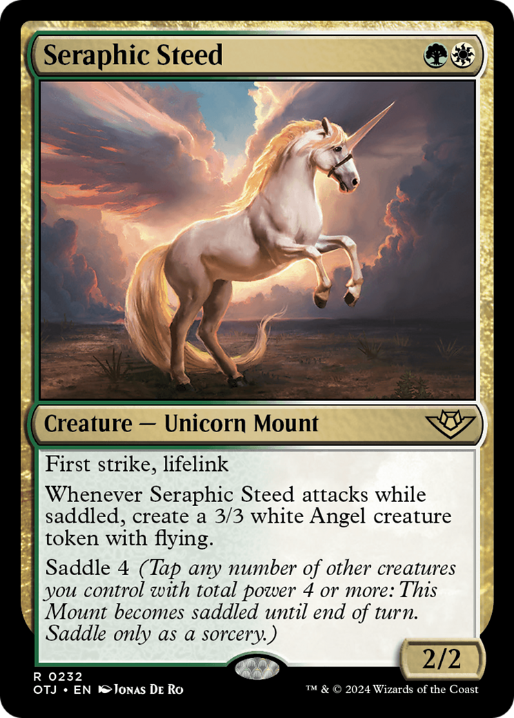 Seraphic Steed [Outlaws of Thunder Junction] | Gamer Loot