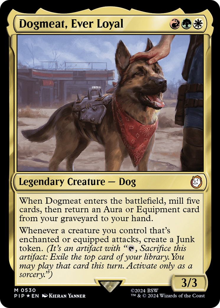 Dogmeat, Ever Loyal (Surge Foil) [Fallout] | Gamer Loot