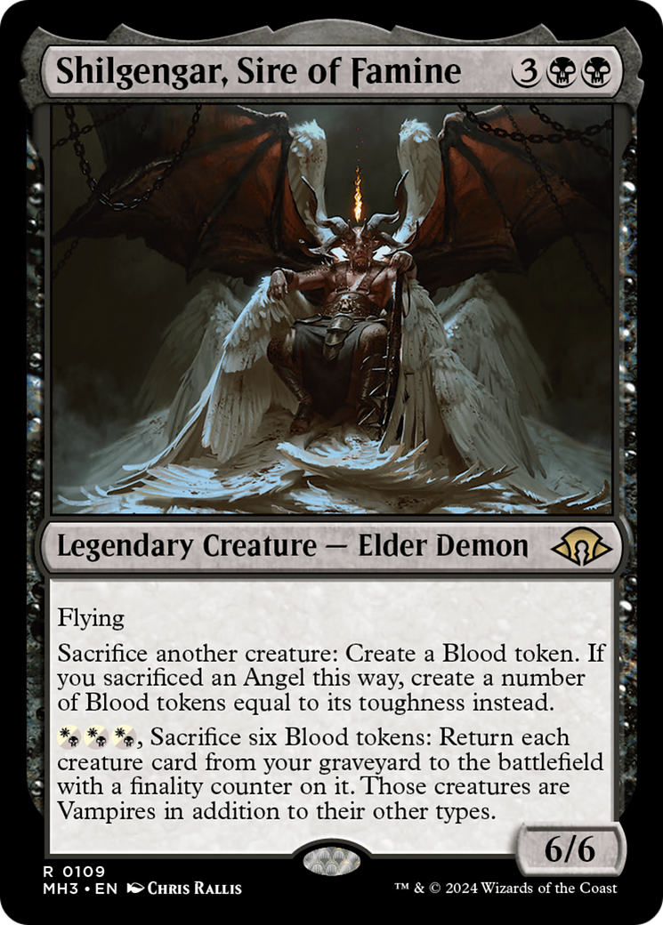 Shilgengar, Sire of Famine [Modern Horizons 3] | Gamer Loot