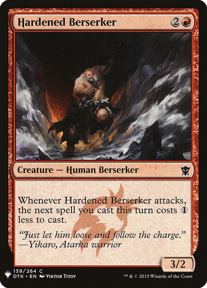 Hardened Berserker [Mystery Booster] | Gamer Loot