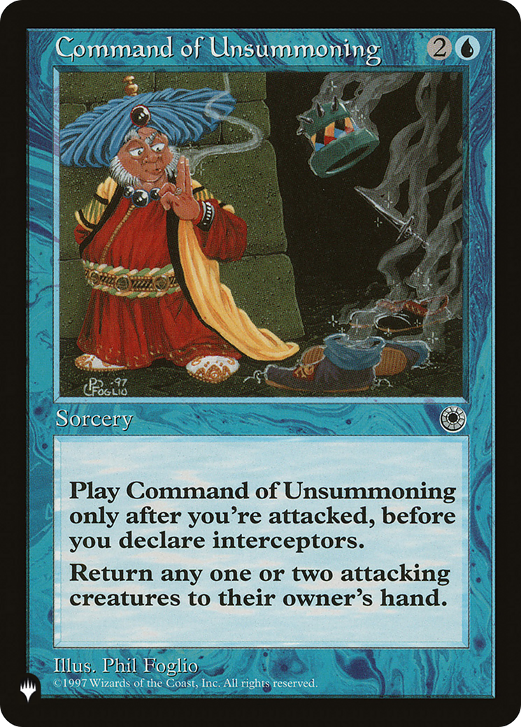 Command of Unsummoning [The List] | Gamer Loot