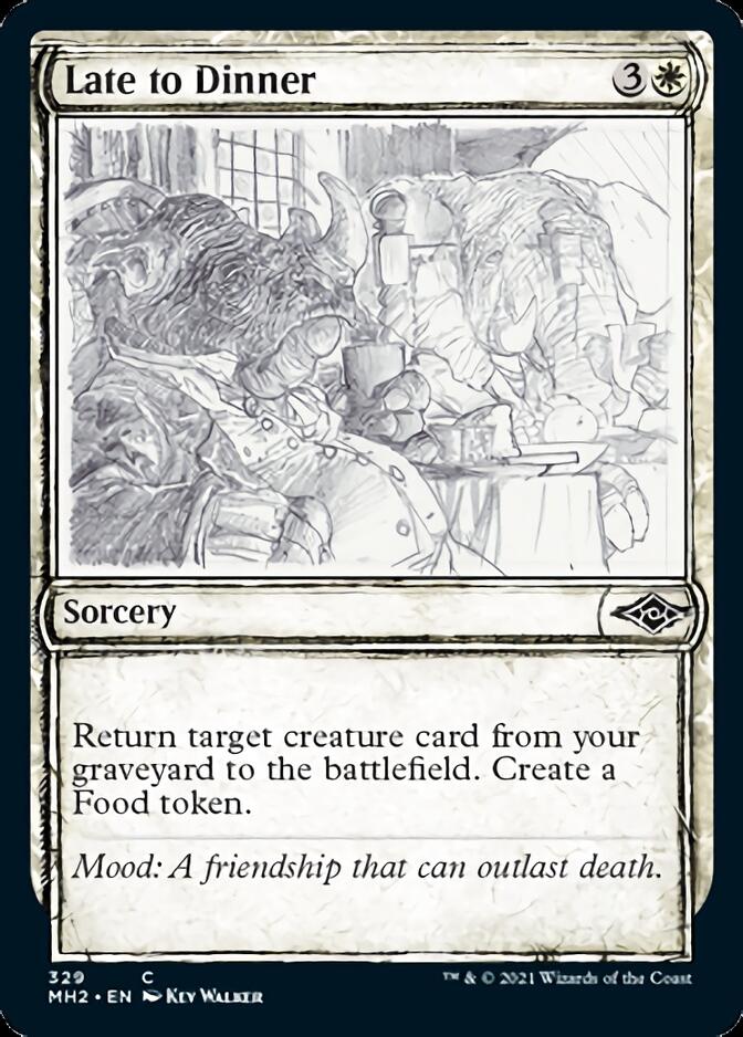 Late to Dinner (Sketch) [Modern Horizons 2] | Gamer Loot