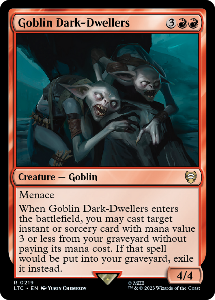 Goblin Dark-Dwellers [The Lord of the Rings: Tales of Middle-Earth Commander] | Gamer Loot