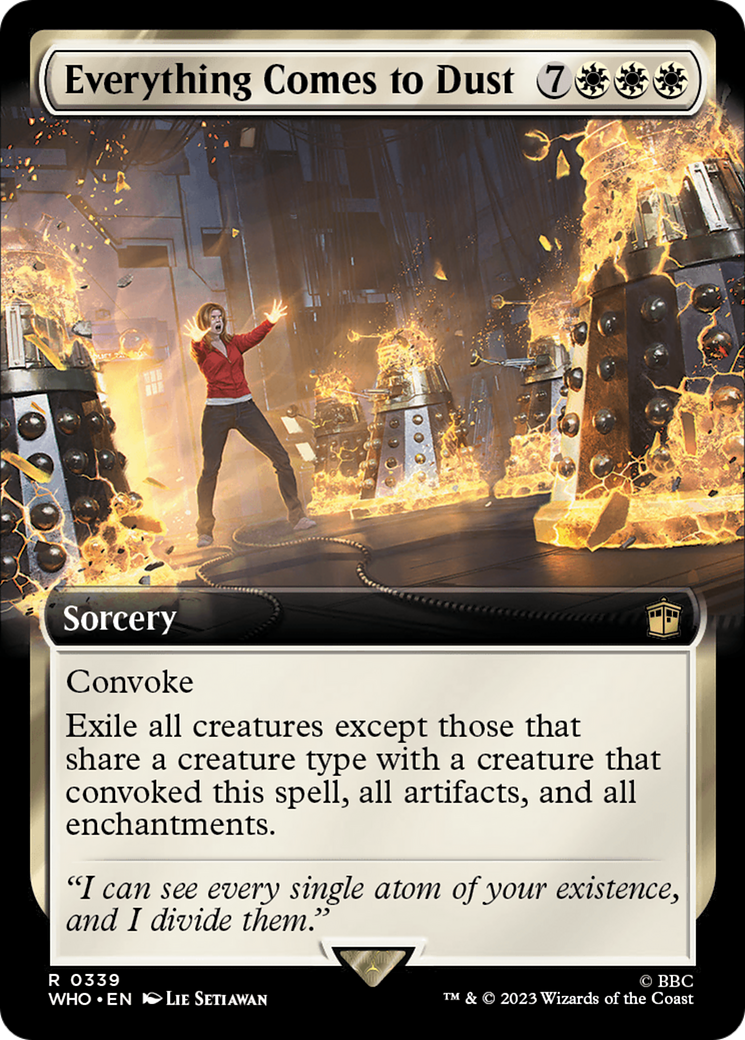 Everything Comes to Dust (Extended Art) [Doctor Who] | Gamer Loot