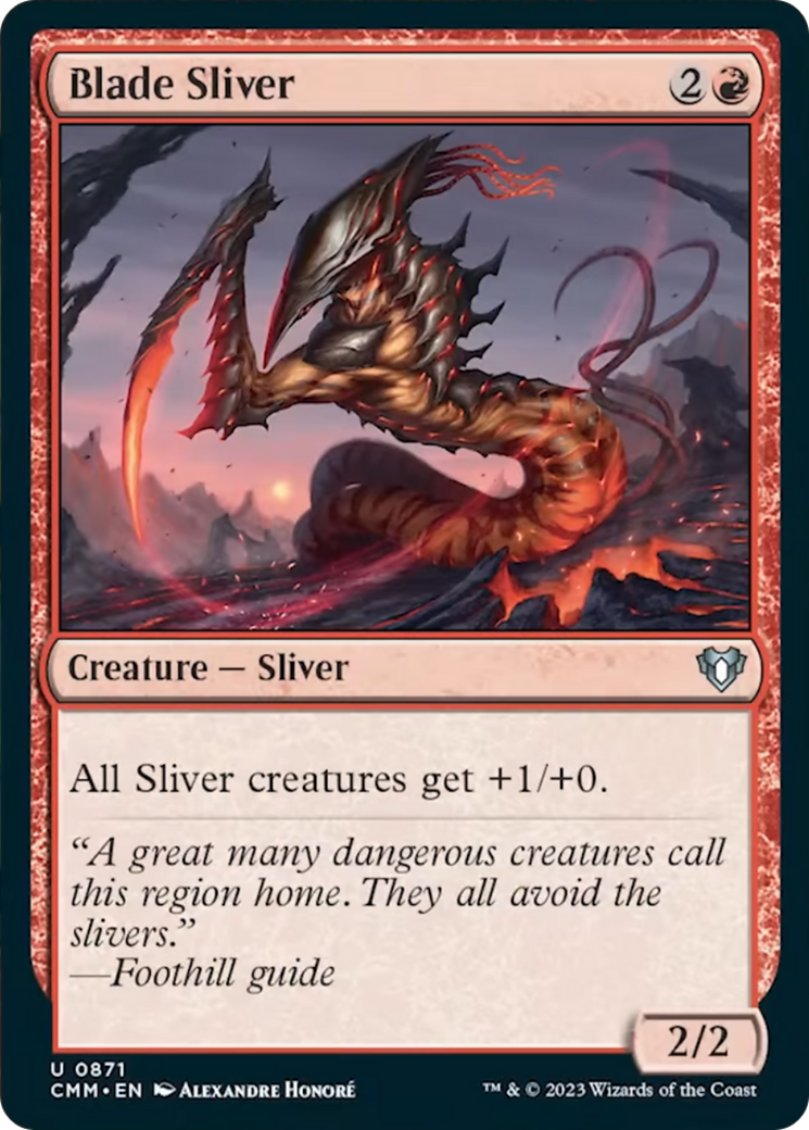 Blade Sliver [Commander Masters] | Gamer Loot