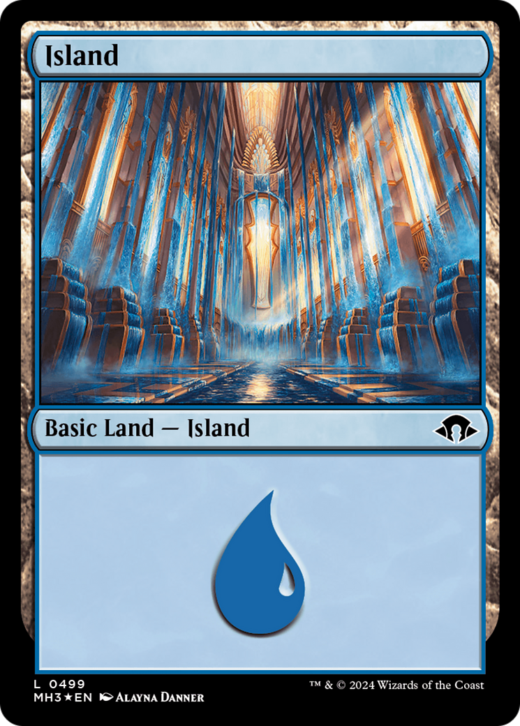 Island (0499) (Ripple Foil) [Modern Horizons 3] | Gamer Loot