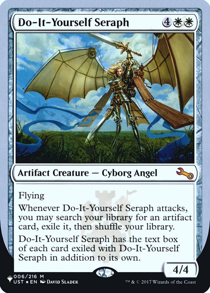 Do-It-Yourself Seraph (Unfinity Foil Edition) [The List] | Gamer Loot