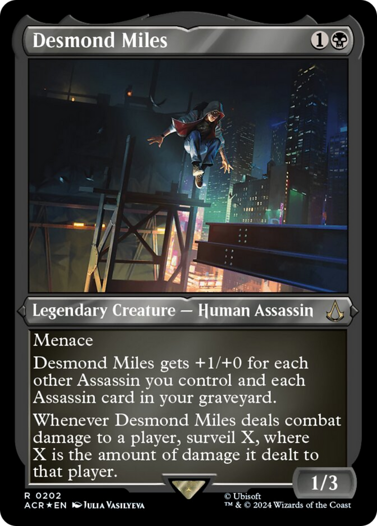 Desmond Miles (Foil Etched) [Assassin's Creed] | Gamer Loot