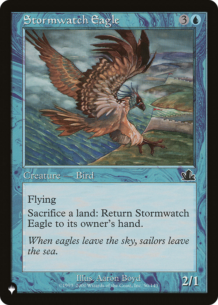 Stormwatch Eagle [The List] | Gamer Loot