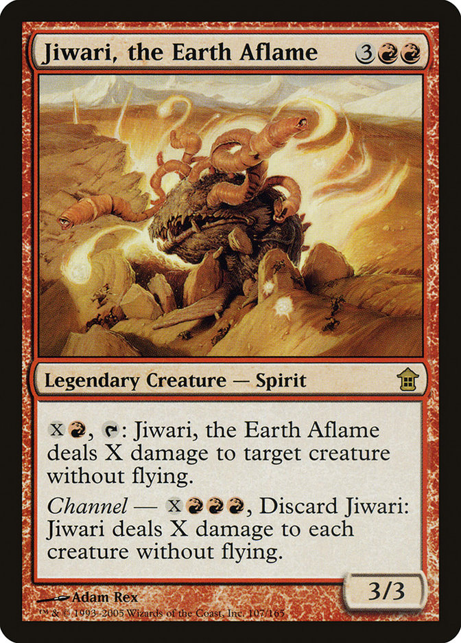 Jiwari, the Earth Aflame [Saviors of Kamigawa] | Gamer Loot