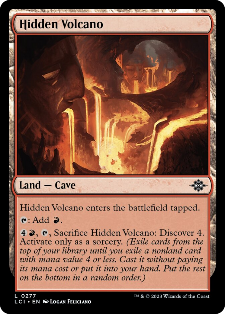 Hidden Volcano [The Lost Caverns of Ixalan] | Gamer Loot