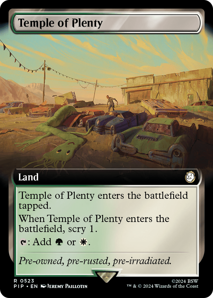 Temple of Plenty (Extended Art) [Fallout] | Gamer Loot