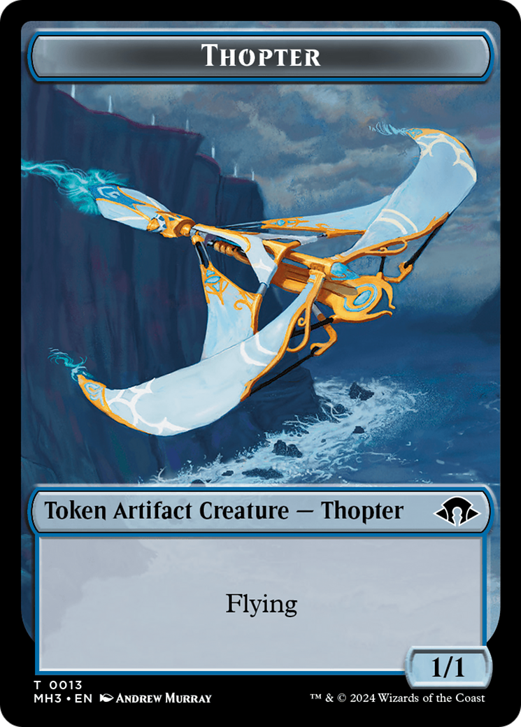 Thopter Token [Modern Horizons 3 Tokens] | Gamer Loot