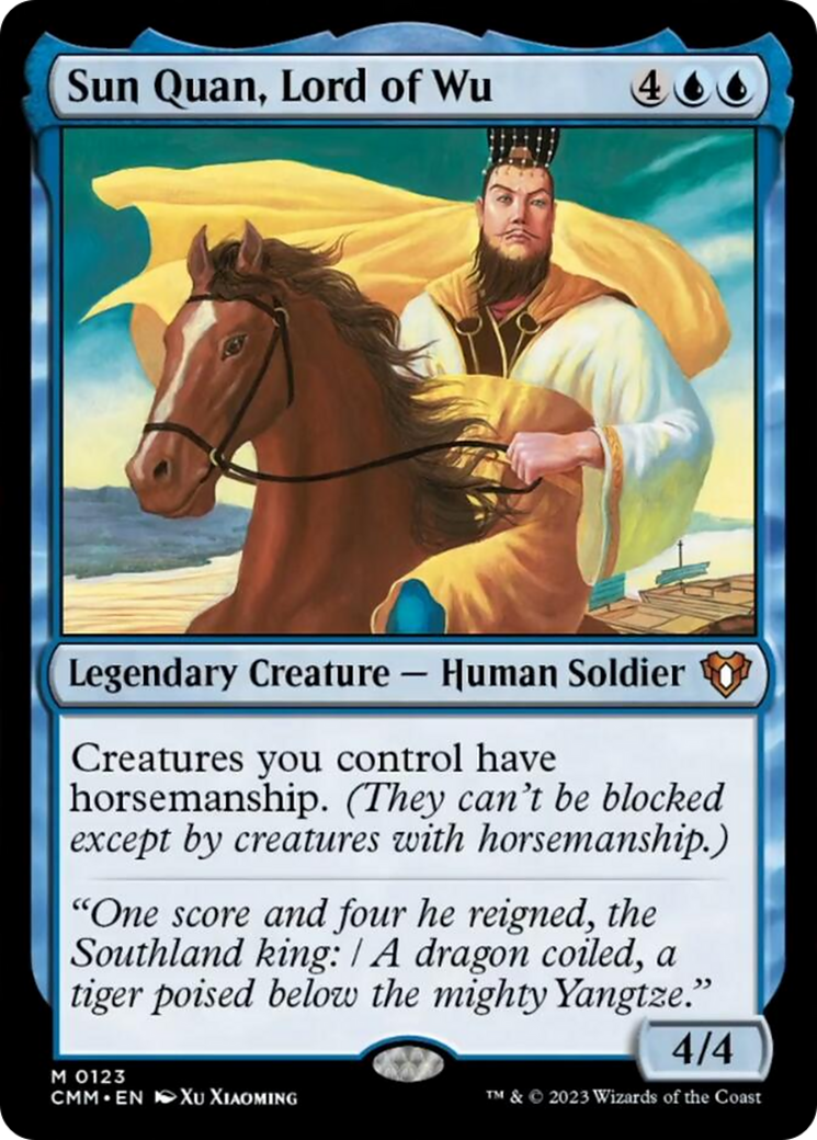 Sun Quan, Lord of Wu [Commander Masters] | Gamer Loot