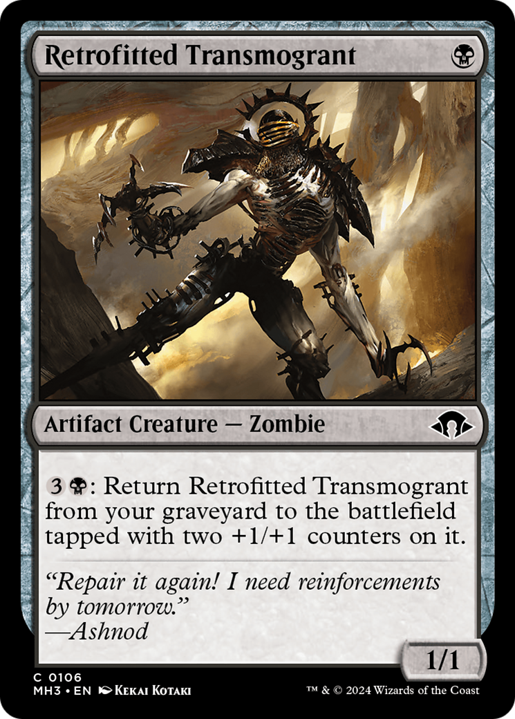 Retrofitted Transmogrant [Modern Horizons 3] | Gamer Loot