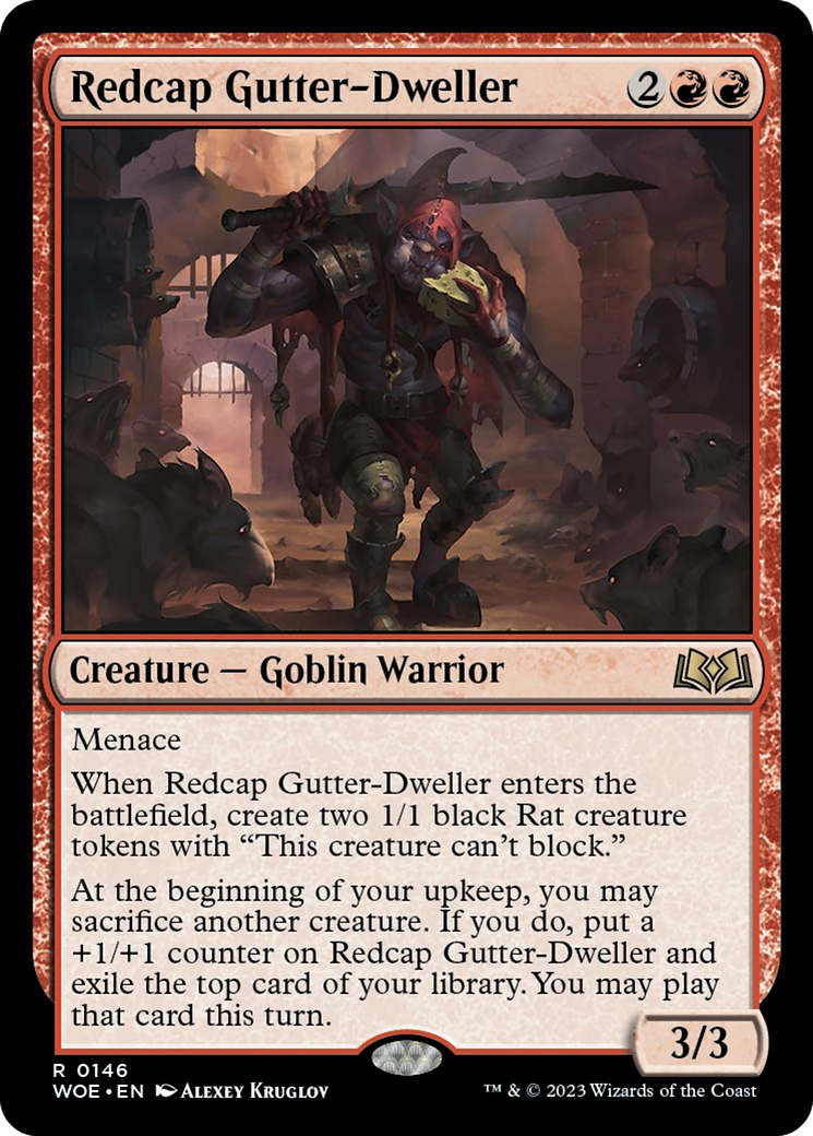 Redcap Gutter-Dweller [Wilds of Eldraine] | Gamer Loot