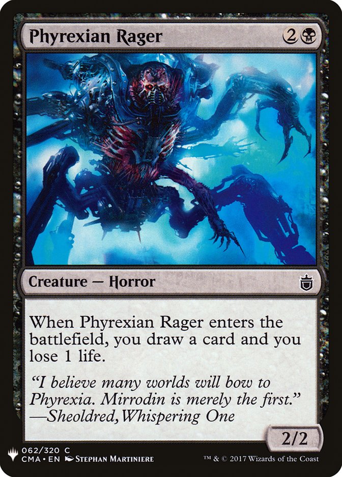 Phyrexian Rager [Mystery Booster] | Gamer Loot