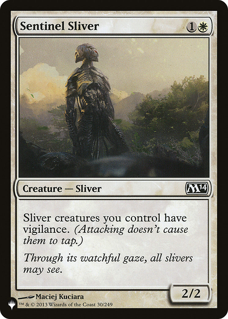 Sentinel Sliver [The List Reprints] | Gamer Loot