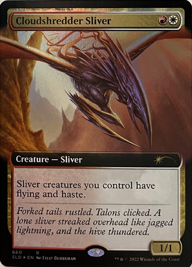 Cloudshredder Sliver (Extended Art) [Secret Lair Drop Promos] | Gamer Loot