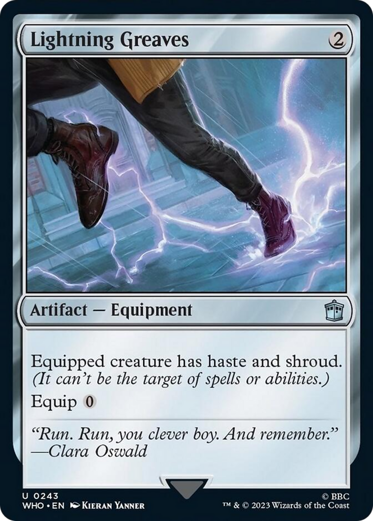 Lightning Greaves [Doctor Who] | Gamer Loot