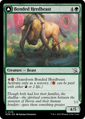 Bonded Herdbeast // Plated Kilnbeast [March of the Machine] | Gamer Loot